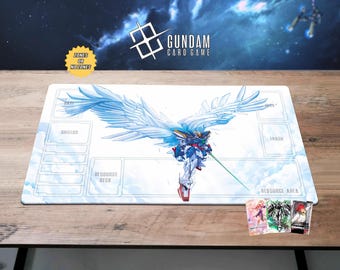 ウイングガンダム　プレイマット カスタムウイングガンダムプレイマット - Etsy 日本