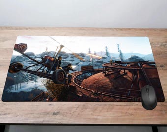 Rust Blueprint Mouse Pad Rust Blueprint Mouse Pad XL Custom PC Desk Mat, Rust Gaming Mat, Rust ...