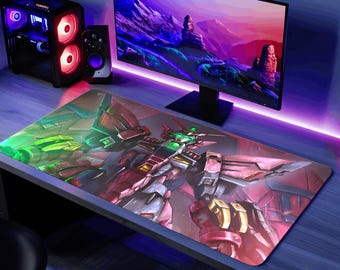 Epyon Schreibtischmatte Gundam Mobile Anzug Mauspad, Tcg Kartenspiel Gcg Spielmatte Spielmatte Geschenk Tastatur Matte, Gundam erweiterte Mauspad