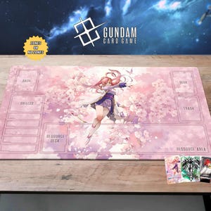 キラ・ヤマト & ラクス・クライン ガンダム カードゲーム/プレイマット