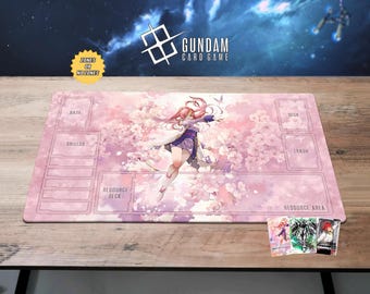 あふれる愛情 ガンダム プレイマット - ラクス・クライン デスクマット