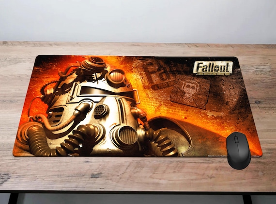 フォールアウト Fallout キーボードマット＆マウスパッド ゲーミングマット Fallout Desk Mat Gaming Mouse Pad, Fallout Desk Pad, Vault-tec PC