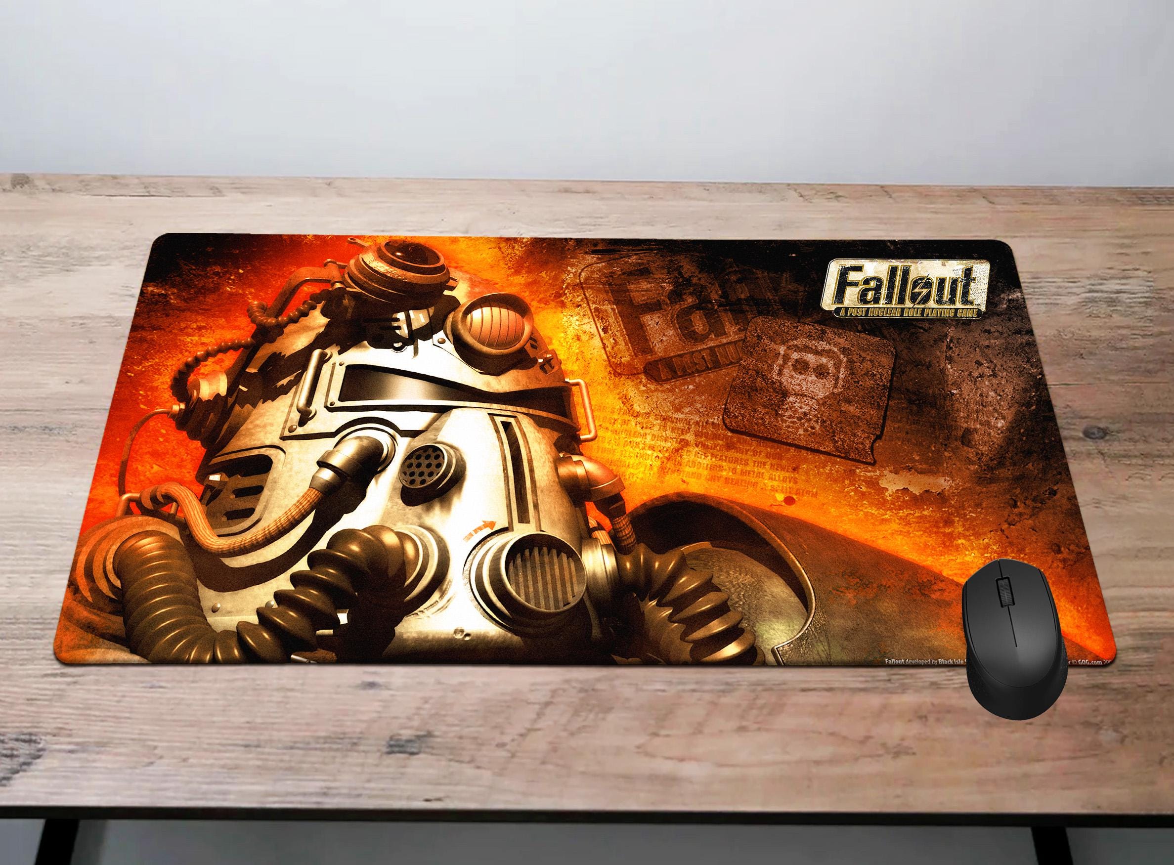 フォールアウト Fallout キーボードマット＆マウスパッド ゲーミングマット Fallout デスクマット ゲーミングマウスパッド、Fallout デスクパッド