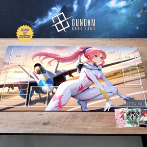 キラ・ヤマト & ラクス・クライン ガンダム カードゲーム/プレイマット