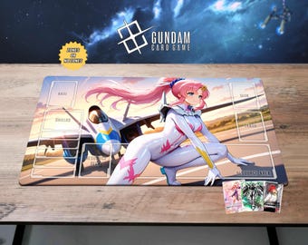 キラ・ヤマト & ラクス・クライン ガンダム カードゲーム/プレイマット