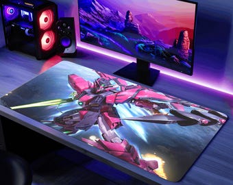 Epyon Schreibtischmatte Gundam Mobile Anzug Mauspad, Tcg Kartenspiel Gcg Spielmatte Spielmatte Geschenk Tastatur Matte, Gundam erweiterte Mauspad