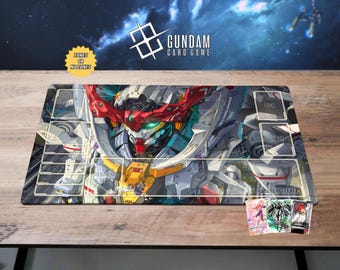 ガンダムゼータプレイマット - ガンダムカードゲーム - 24インチ x 14
