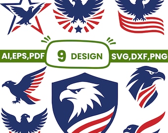250th Anniversary American Flag Eagle SVG – Patriotic Digital File