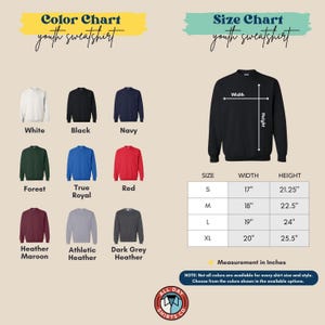 men's long sleeve crew neck t - shirt sizes chart