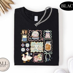 In My Granny Era Shirt, Comfort Colors Farmhouse T-shirt, Grandma Core Style Top, Cute Granny Kitchen Sweater, Cozy Cottagecore Graphic Tee image 8