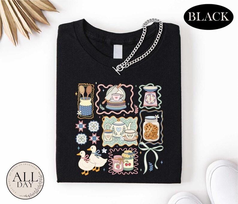 In My Granny Era Shirt, Comfort Colors Farmhouse T-shirt, Grandma Core Style Top, Cute Granny Kitchen Sweater, Cozy Cottagecore Graphic Tee image 8