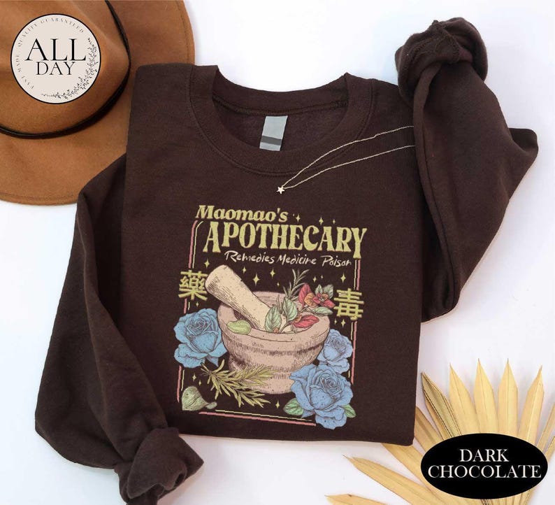 Mao Mao’s Apothecary Shirt, Kawaii Anime Potion Graphic Tee, Comfort Colors Anime Girl Gift, Anime Lover Tshirt, Poison Tester Manga Sweater image 7