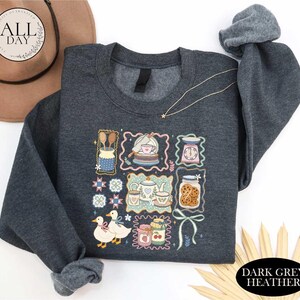 In My Granny Era Shirt, Comfort Colors Farmhouse T-shirt, Grandma Core Style Top, Cute Granny Kitchen Sweater, Cozy Cottagecore Graphic Tee image 7