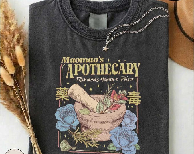 Mao Mao’s Apothecary Shirt, Kawaii Anime Potion Graphic Tee, Comfort Colors Anime Girl Gift, Anime Lover Tshirt, Poison Tester Manga Sweater