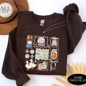 In My Granny Era Shirt, Comfort Colors Farmhouse T-shirt, Grandma Core Style Top, Cute Granny Kitchen Sweater, Cozy Cottagecore Graphic Tee image 5