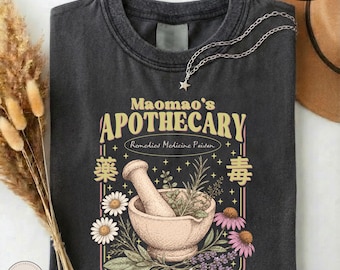Maomao's Apothecary Shirt, Anime Herbalist Comfort Colors Tee, Kawaii Anime Potion T-shirt, Anime Fan Gift for Her, Manga Lover Sweatshirt