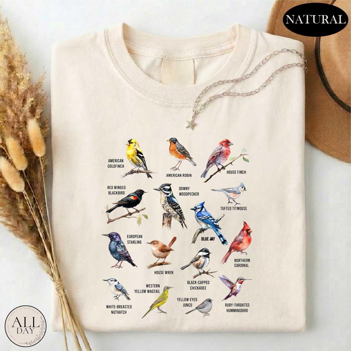 EURMUSE Maglia Sportiva Da Donna A Maniche Corte Con Stampa Di Uccelli | SHEIN ALIA