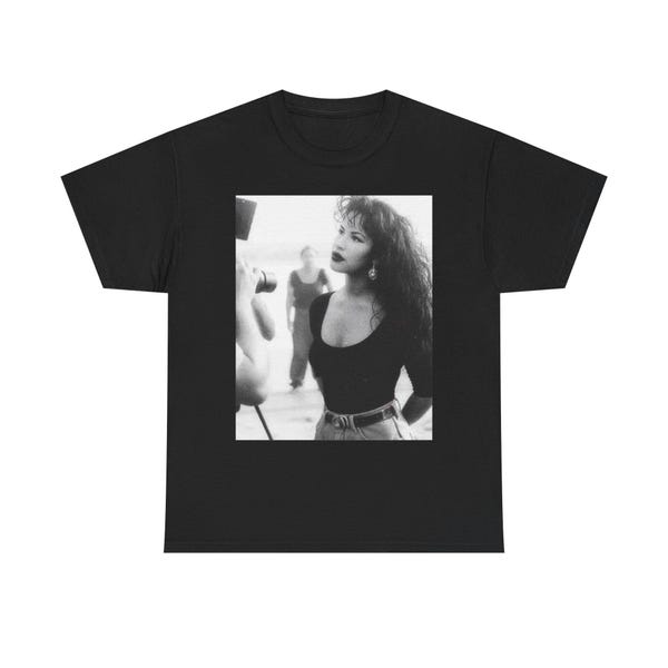 Selena Quintanilla Photo T-Shirt | Retro 90s Style, Tejano Music