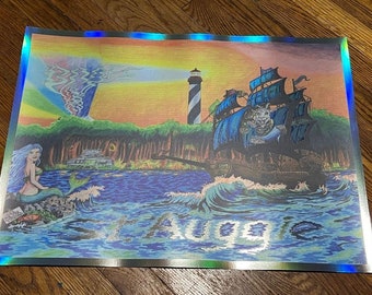 BMFS Fan Art Foil Print St. Augustine 2024 3-Day Run Poster 18x24