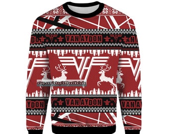 Van Halen Sweater - Etsy