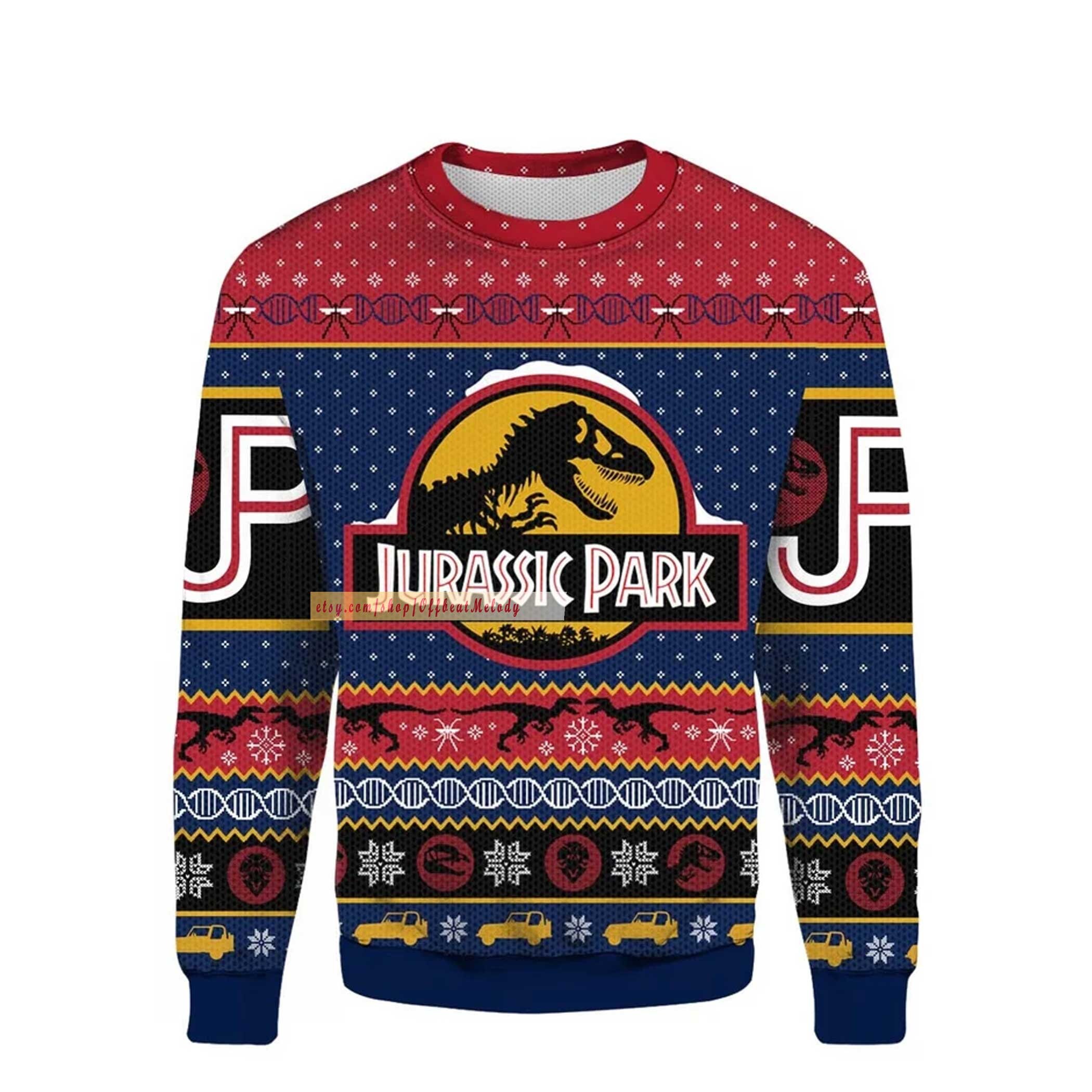 Sweater Jurassic Park - Etsy