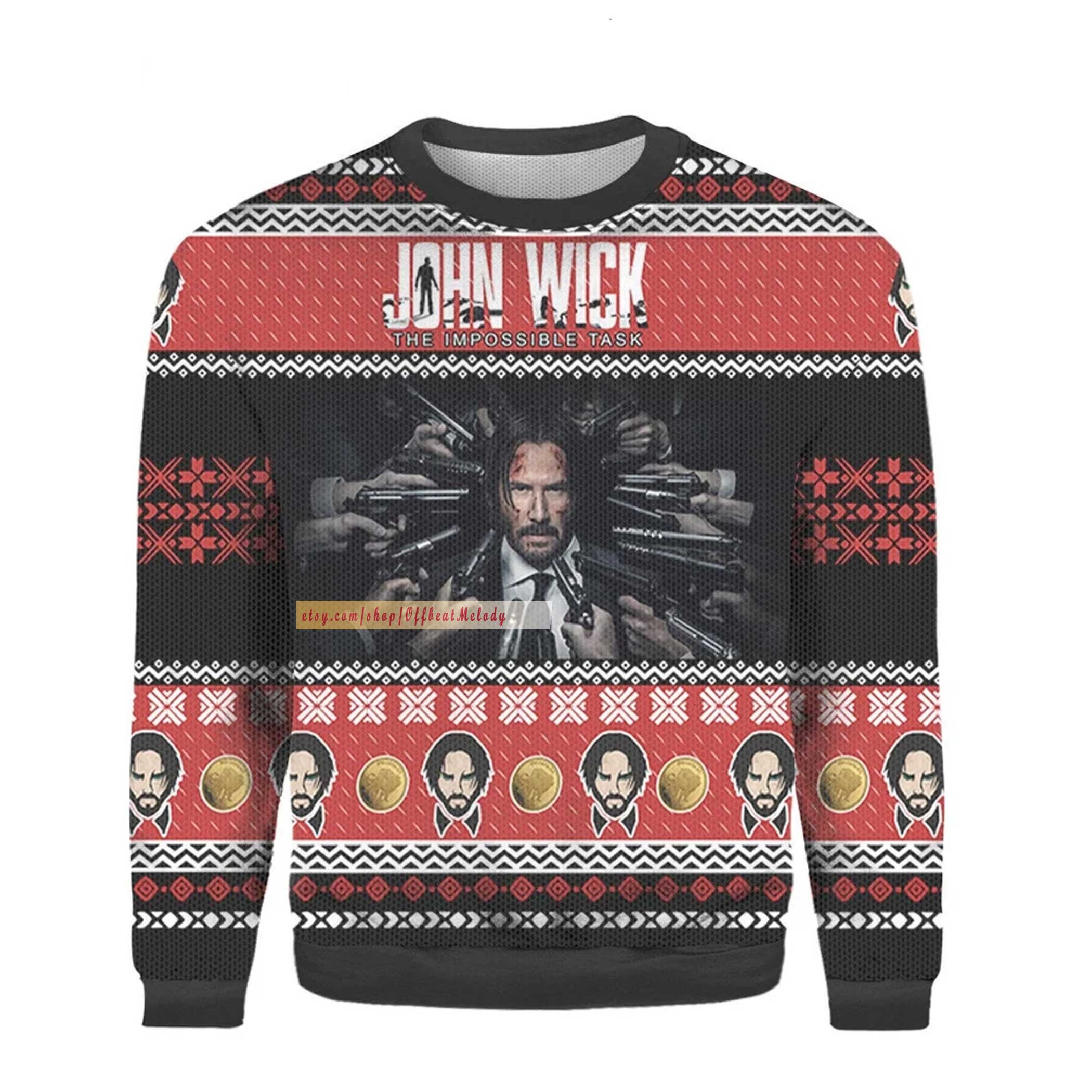 Printed Sweater - Etsy