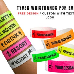 Pulseras para eventos