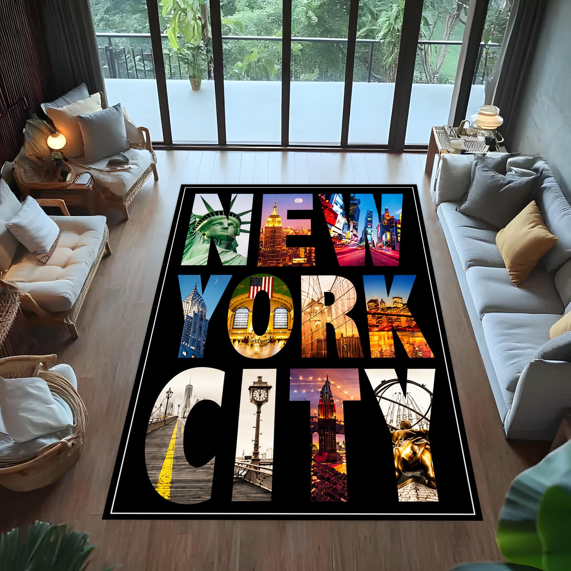 New York City Rug - Etsy