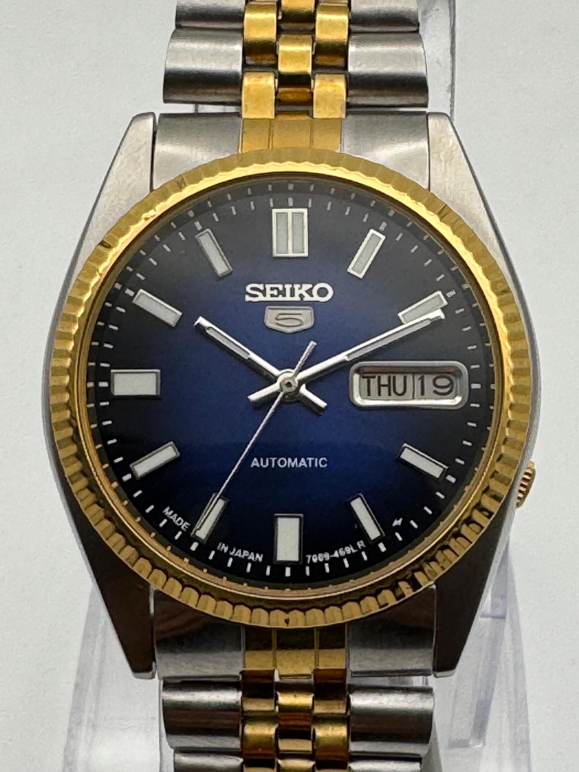 Seiko Automatic Watch 7009-3110 Two-tone Jubilee