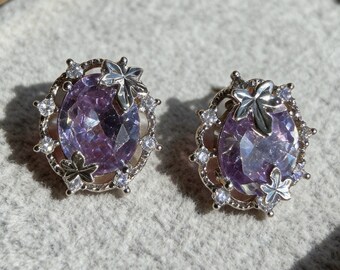 Super Sparkly CZ Zircon Stud Earrings