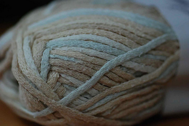 10 skeins of Sandstone silk yarn
