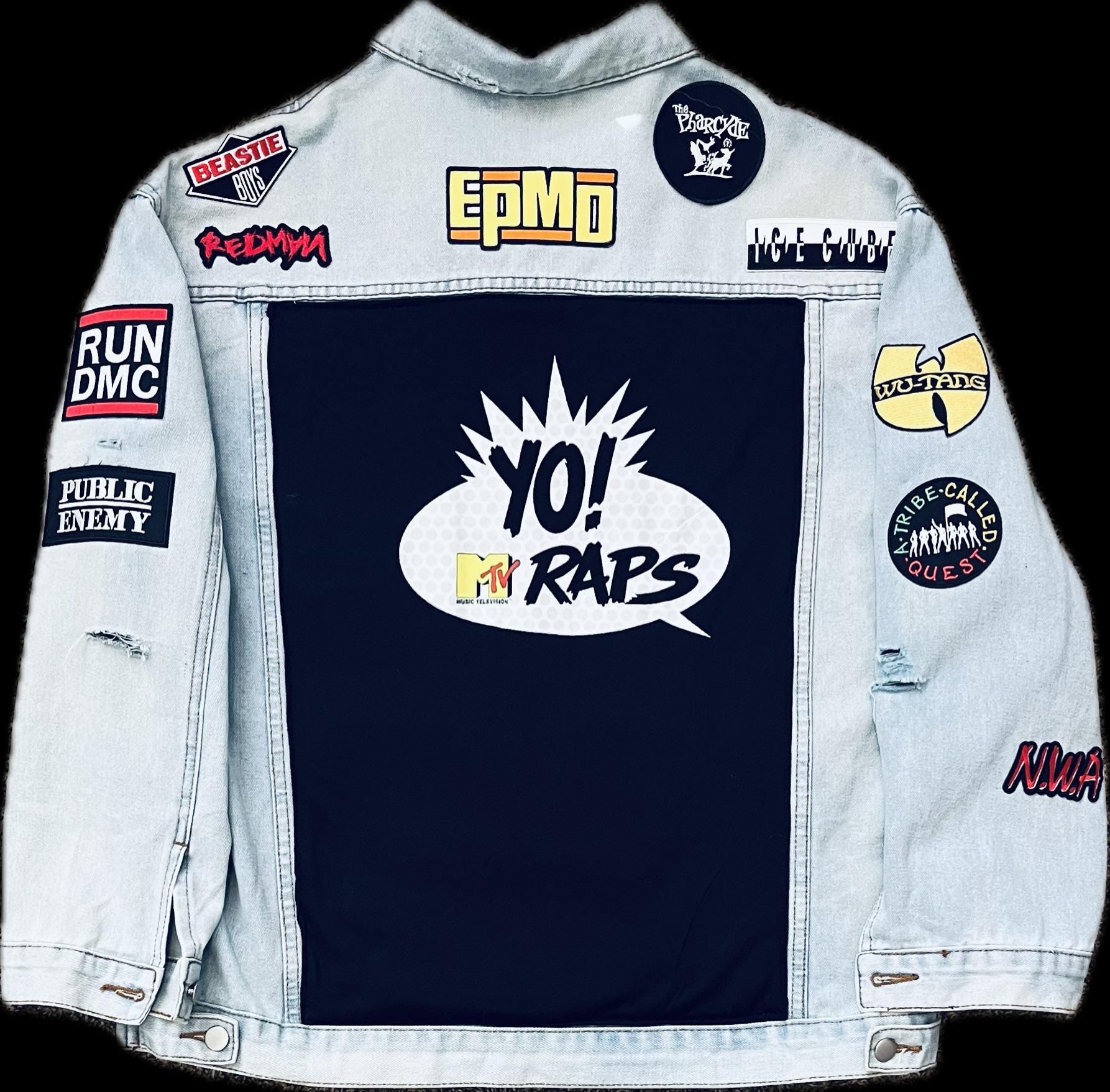 ジャケット・アウター VTG 90s WALTER DAVOUCCI JKT HIPHOP#RAP PROMOTION