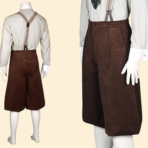 20s 30s KNICKERBOCKERS plus fours brown corduroy, Tweed run, swing, lindy hop 1930 1920 image 2