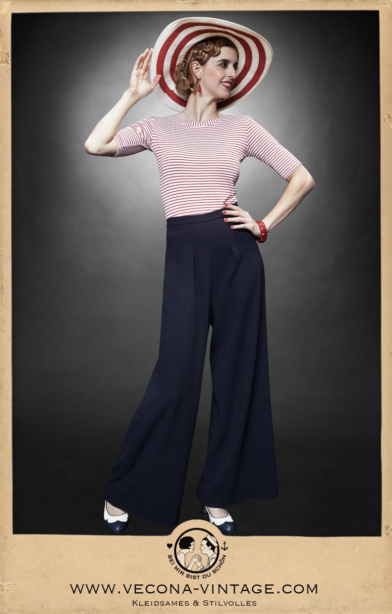 WHITE COLORFUL ART DECO PRINT WIDE LEG PALAZZO PANTS