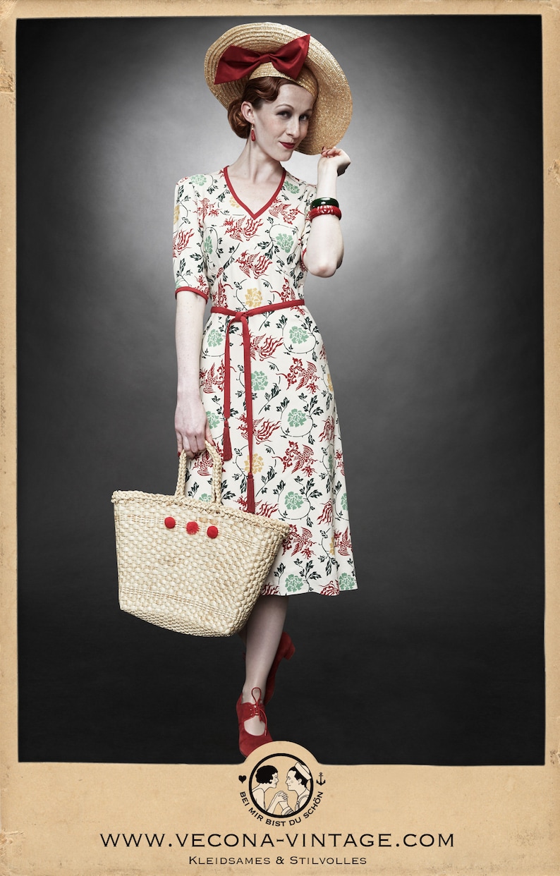 vintage 30s dress