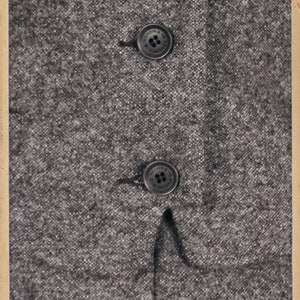 20s 30s 40s Ladies WAISTCOAT Wool Tweed Grey Garconne Dandy - Etsy