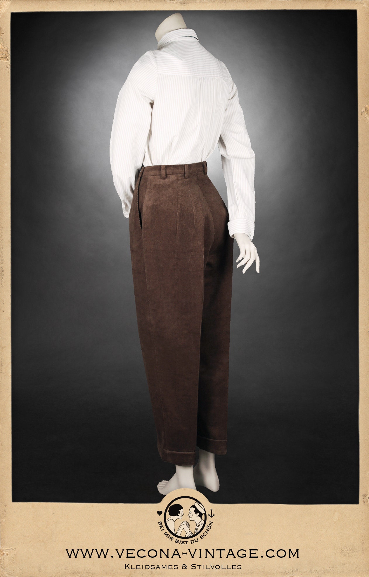 30〜40s British Work Trousers corduroy 30s-40s British Work Trousers Corduroy