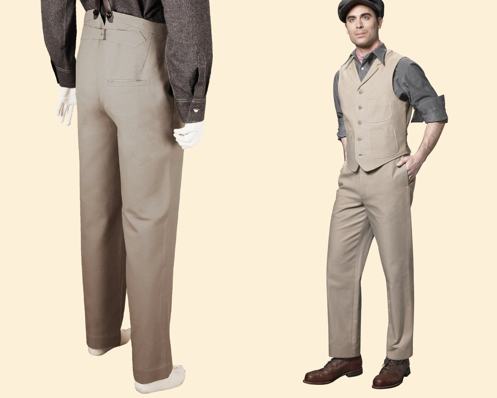 1920s trousers