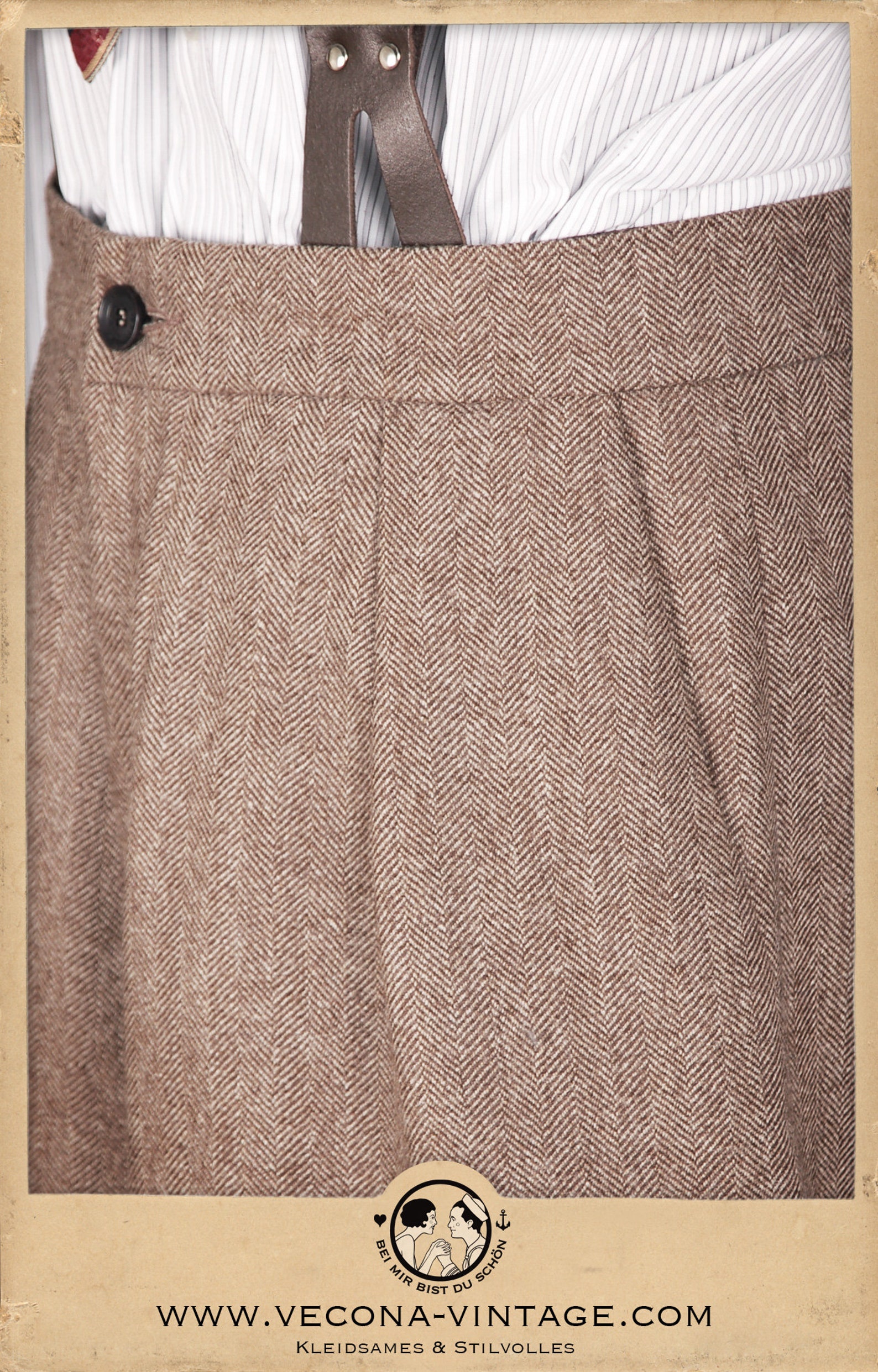 30s 20s KNICKERBOCKERS Plus Fours Brown Merino Wool Swing Etsy