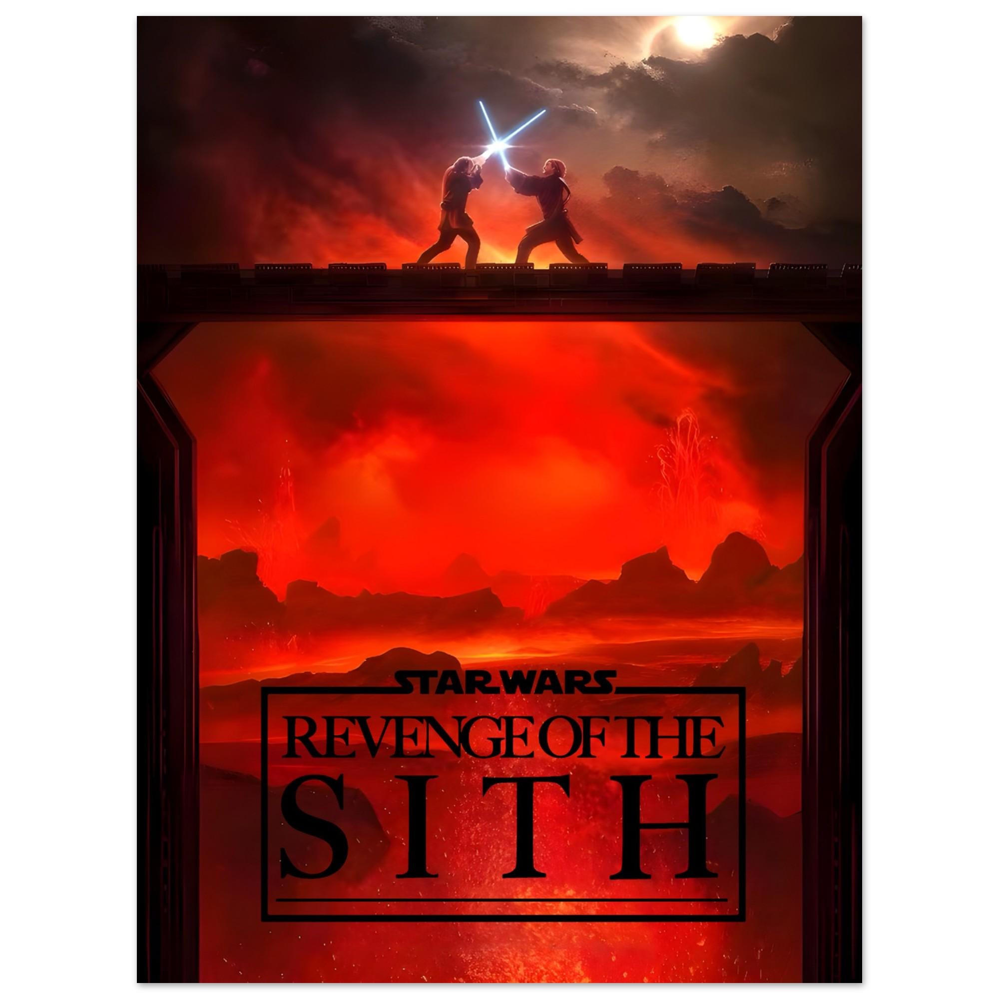 Duel on Mustafar - Etsy