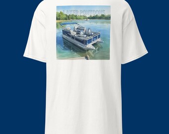 Laker Pontoons aquarel T-shirt