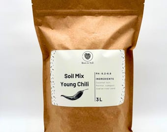 Soil Mix for young Chili | Pepperoni Substrate | Pepper potting mix