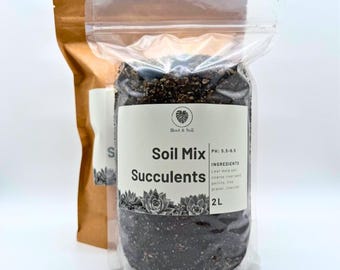 Sukkulentenerde | Mineralreiches Sand-Substrat | Substratmischung für Sukkulenten