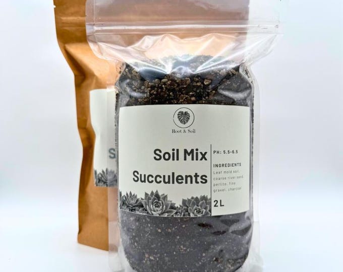 Sukkulentenerde | Mineralreiches Sand-Substrat | Substratmischung für Sukkulenten