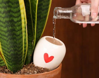 Olla “Heart” von Pepín – Pflanzgefäß zur natürlichen Bewässerung