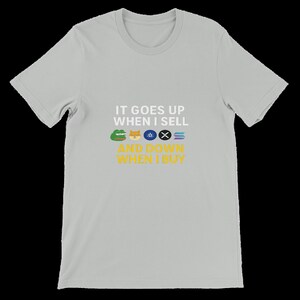 Lustiges Krypto Trader Meme T-Shirt, Bitcoin HODL Geschenk