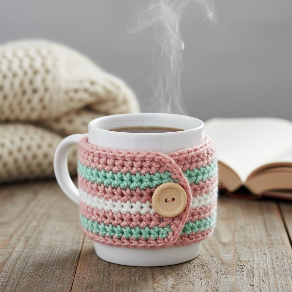Crochet Mug Cozy Pattern Bundle – Easy Mug Cozy Crochet Patterns PDF ...