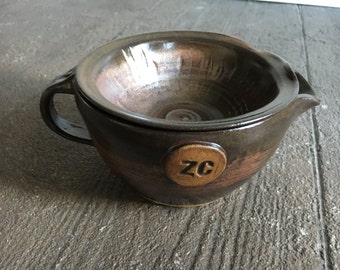 Custom Shaving Scuttle