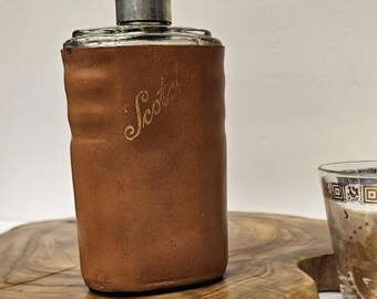Vintage Scotch flask