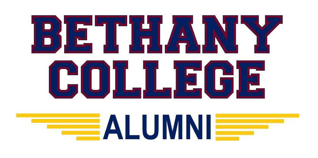 Bethany College Alumni Shirt Blue and Maroon - Etsy